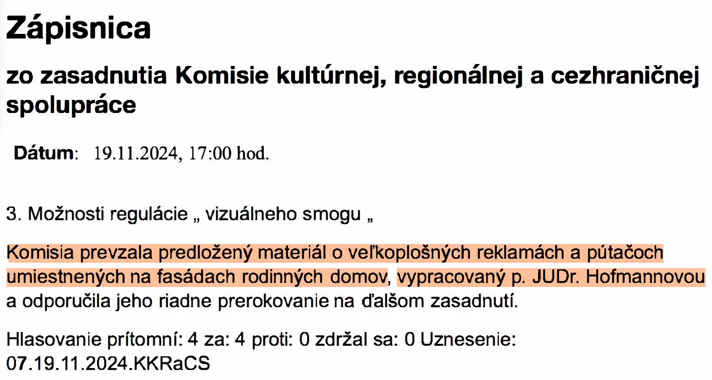 Vizuálny smog? To už áno!