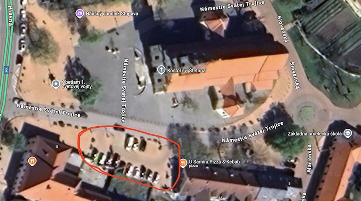 Nový návrh plateného parkovania v centre Stupavy
