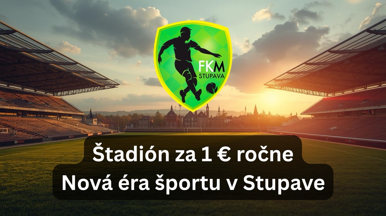 Stupava výrazne podporí šport: futbalový areál za 1 € ročne a náklady prevezme mesto